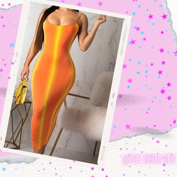 BACKLESS SLIM MAXI DRESSES - Picture 1 of 2